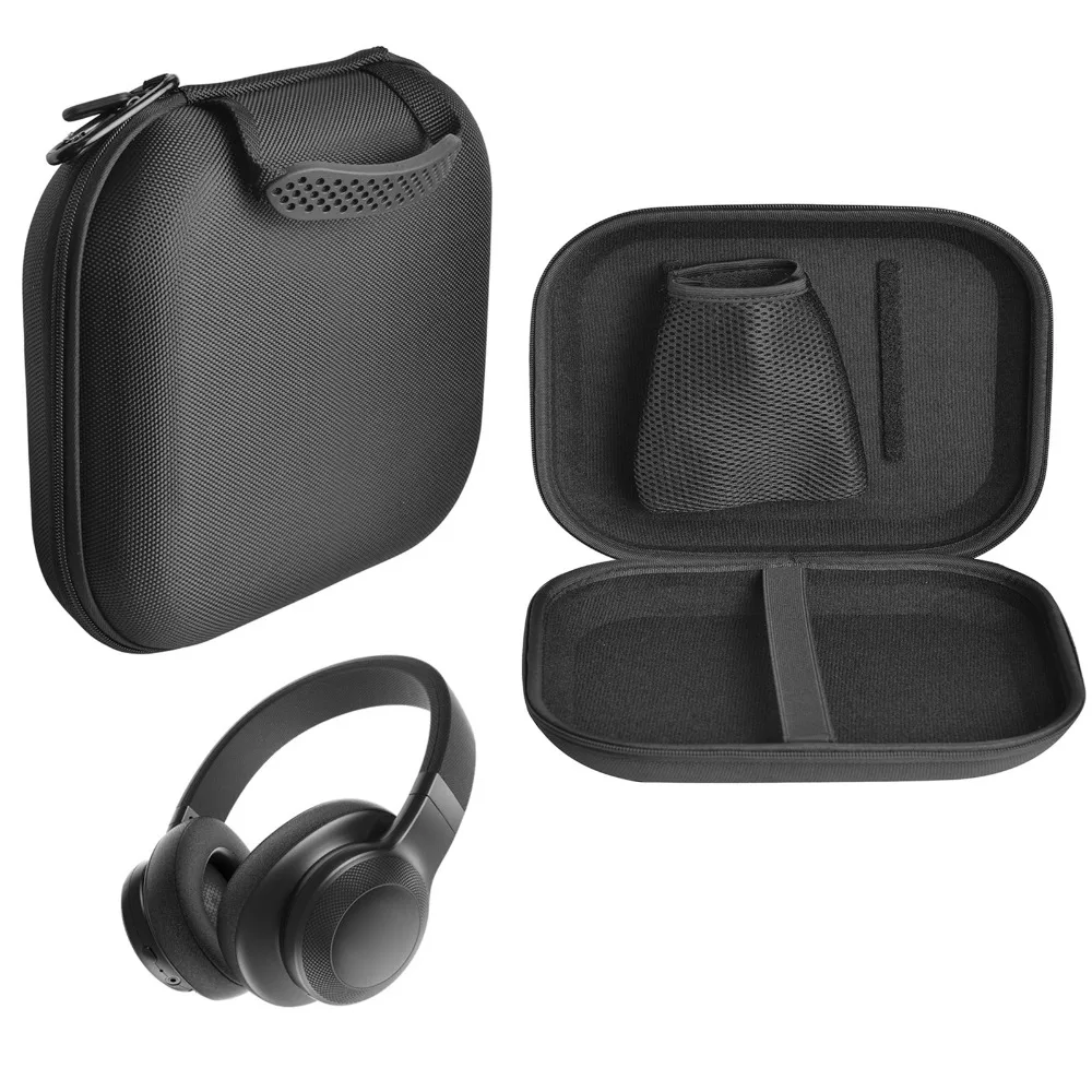 Защитный чехол-сумка для JBL Duet NC/E55BT/T450BT/V750NC/мкА Flex беспроводные наушники черная