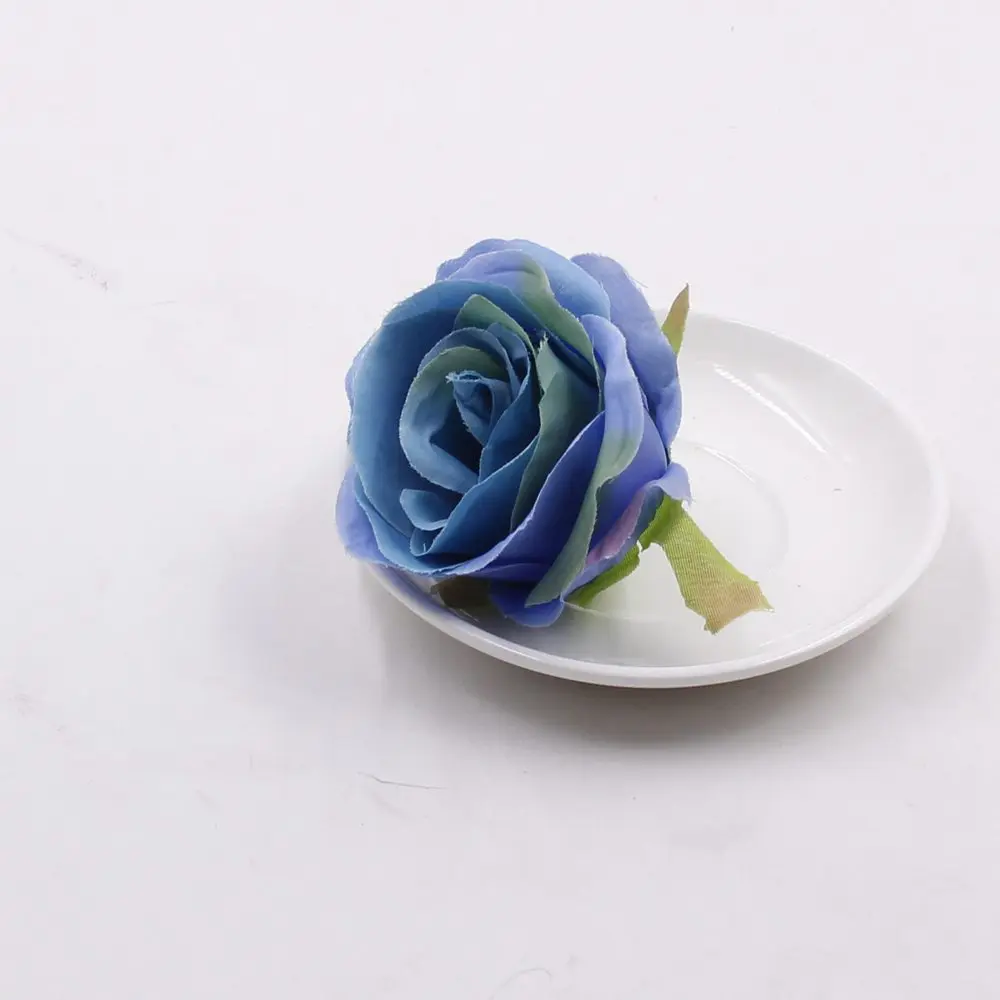 Высокое качество 10 шт./лот 8 см большие искусственные Розовые Свадебные вечерние