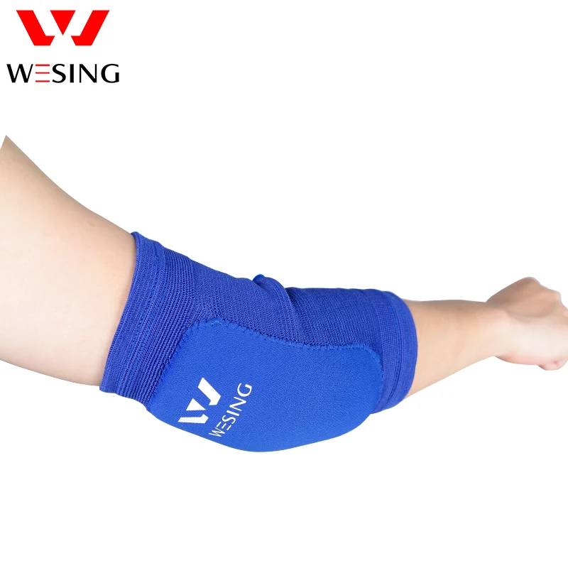 Фото Wesing высококачественные спортивные налокотники для ММА Sanshou, муай тай бокса, Санда, наколенник, защита для рук №5