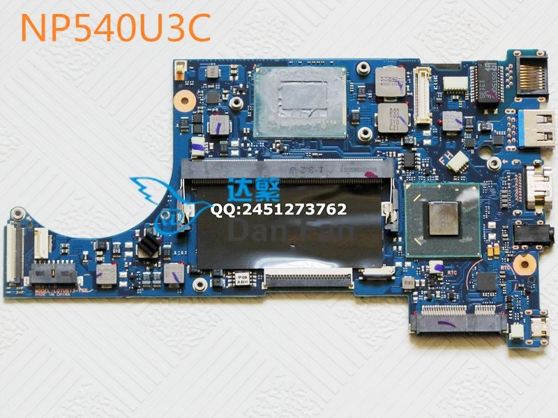 Материнская плата для ноутбука SAMSUNG NP540U3C 540U3C 100% протестированная Полная