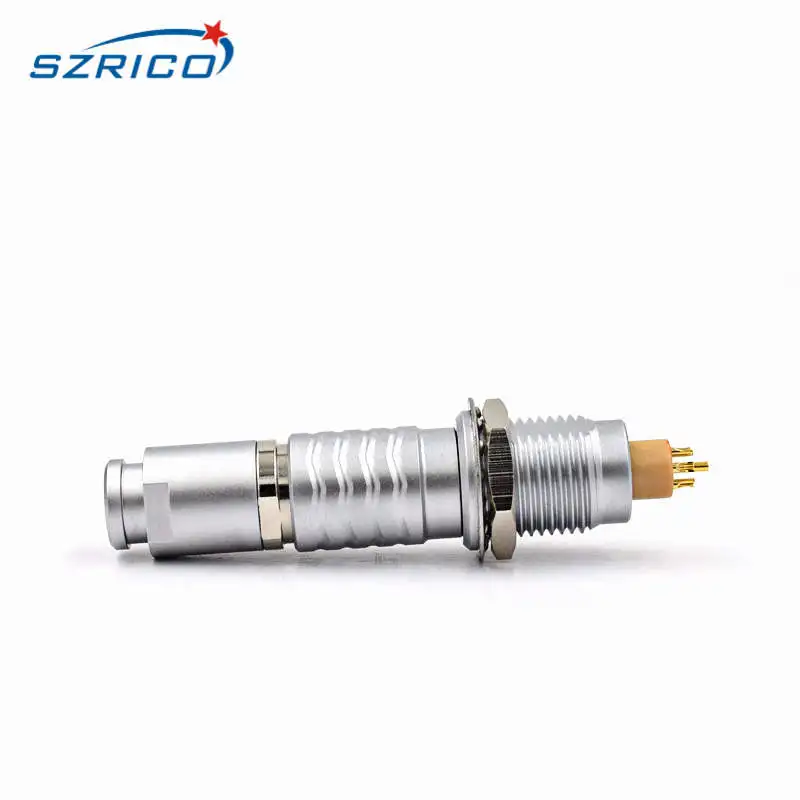 Штекерный разъем M12 FGC EGC 1B 10 Pin 90 градусов самоблокирующийся промышленный силовой