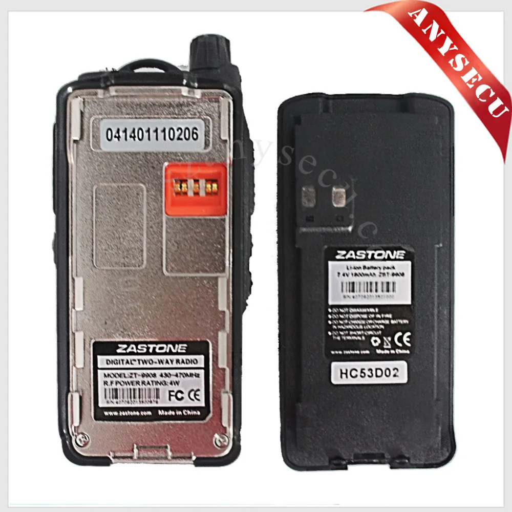 1 шт. новые Старт цифровой Портативный РАДИОТЕЛЕФОНА Walkie Talkie “иди и Zastone ZT 9908 DPMR