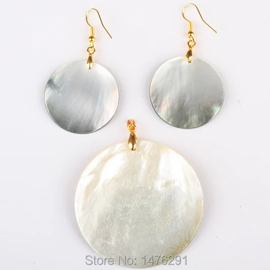 Новинка! 1 комплект круглые подвески и серьги с узором |