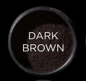 dark brown Выпадение волос строительное волокно LARGE-27-5g 9 видов цветов Грамм и запечатанный вид более густых более полных волос - Цвет: dark brown