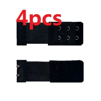 4pcs 4 шт., 2 крючка для бюстгальтера, удлинитель для женского эластичного бюстгальтера, удлиняющий ремень, застежка-крючок, расширитель, Регулируемая пряжка для ремня, нижнее белье, аксессуары - Цвет: 4pcs
