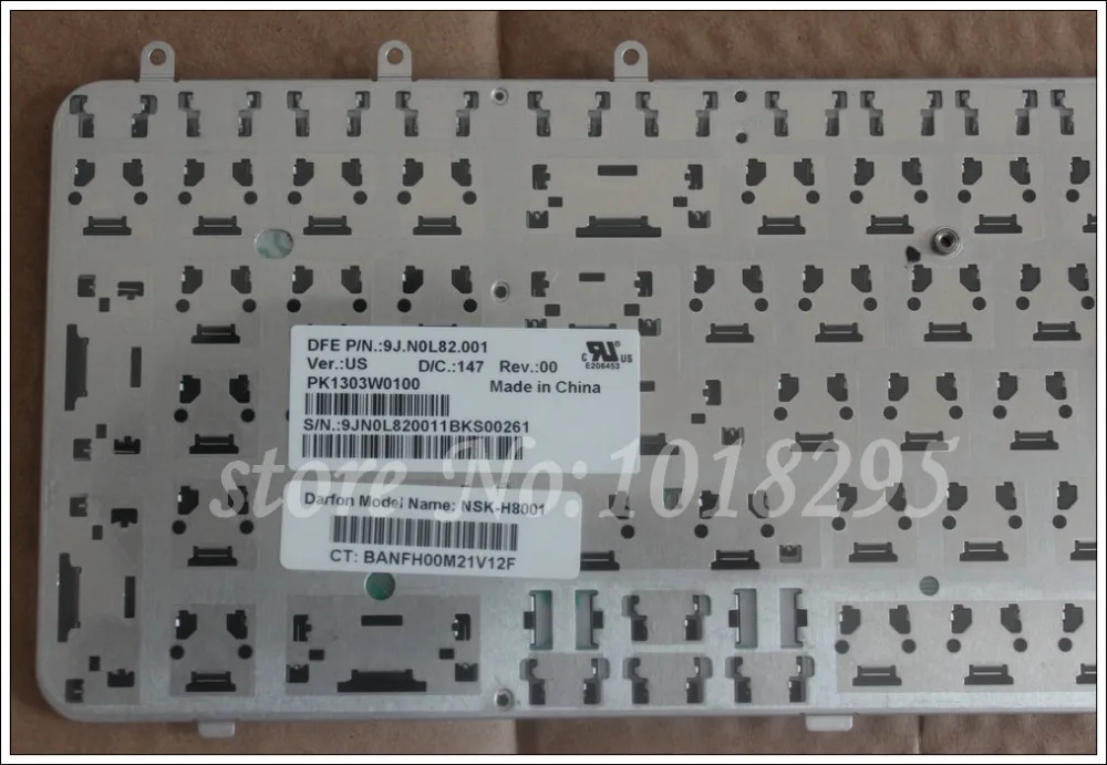 Новая Клавиатура ноутбука США для HP Pavilion DV7 1000 клавиатура NSK H8401 8001|Клавиатуры