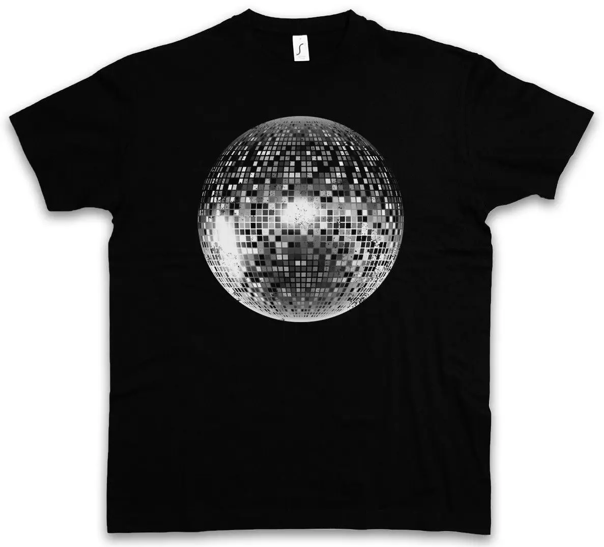 2019 футболка DISCO светильник I в стиле ретро Oldies Nerd Технический Клуб зеркальный мяч