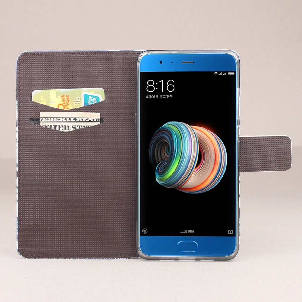 Для Xiaomi Redmi Note 4x 5S Plus Red mi 4 Pro 3 S 4A M5 6 x 2 A1 чехол откидной Чехол для бумажника кожаный