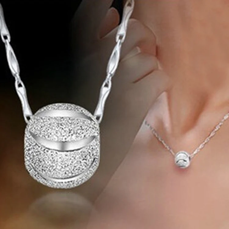 1 шт. модные ювелирные аксессуары посеребренный женский кулон на удачу без