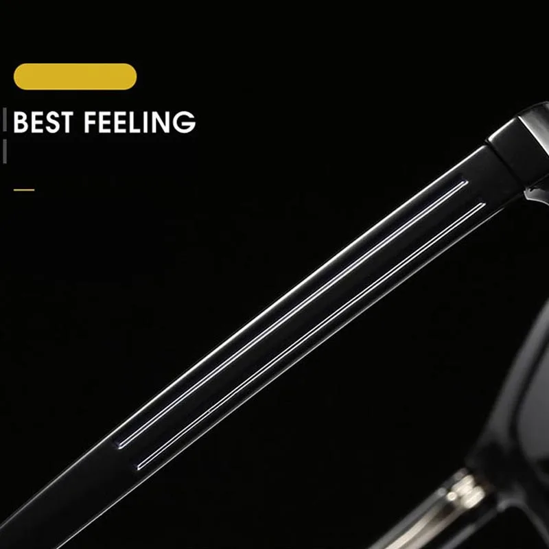 Модные Классические поляризованные солнцезащитные очки мужские коричневые для