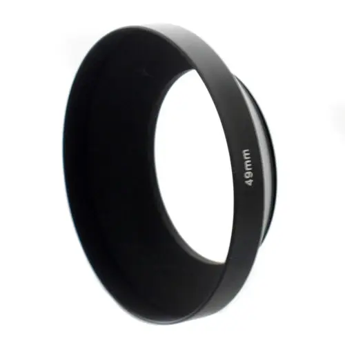 Универсальный 58 мм металлический широкоугольный объектив бленда фильтр резьба