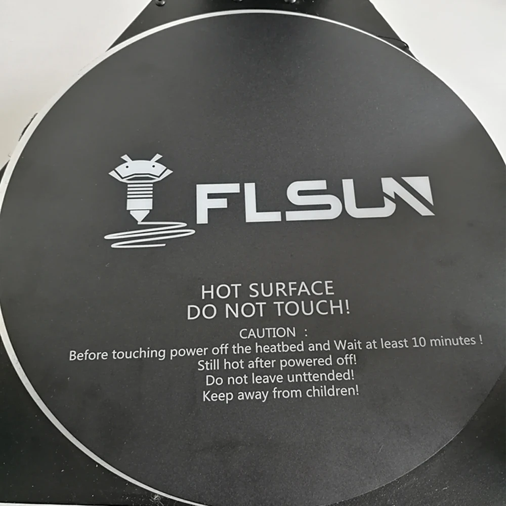 2 шт Flsun-QQ лента для изготовления кровати с подогревом 260*260 мм черная лента для кровати наклейка с подогревом