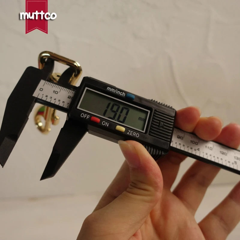 DIY поводок для собак оптовая продажа экологичный Золотой металлический брелок 20