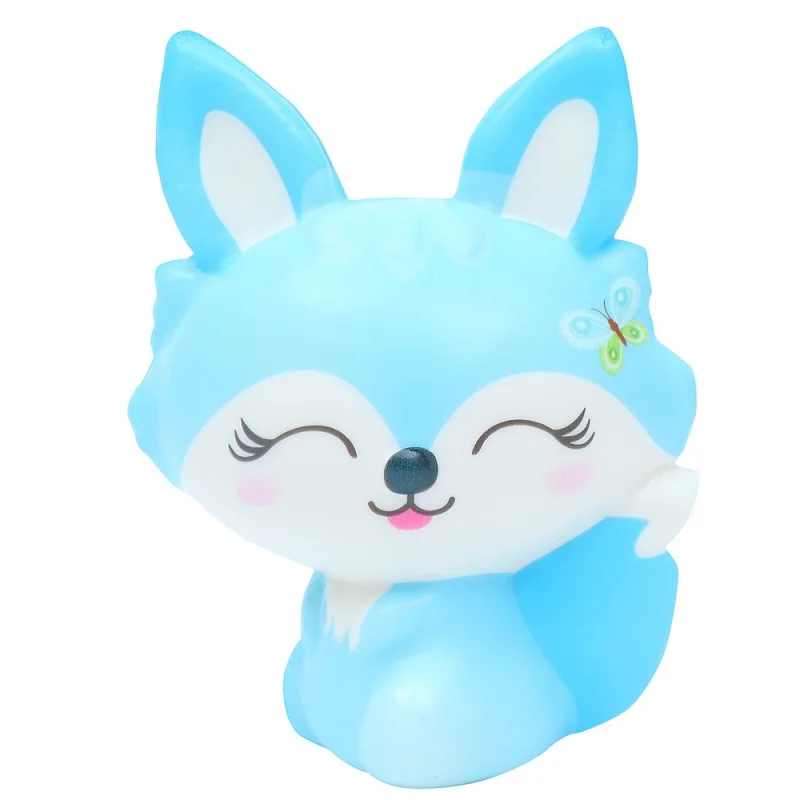 Kawaii Lovely Fox Squishy Slow Rising крем ароматическая декомпрессия снятие стресса сжимаемые