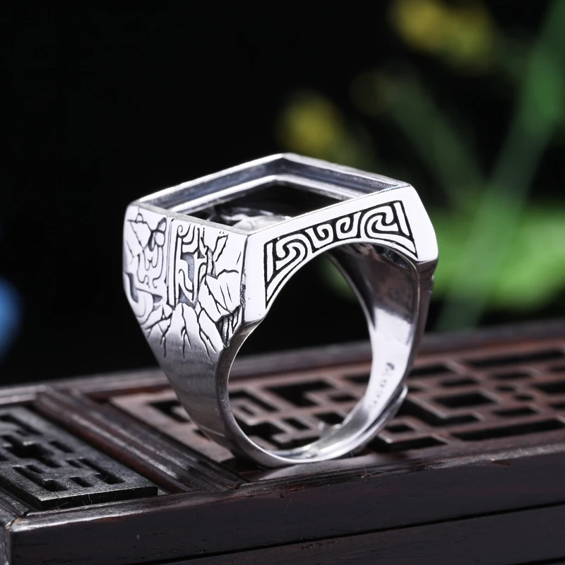 Женское серебряное обручальное мужское кольцо 13 5x17 мм или 15 5x19 4 полукрепление