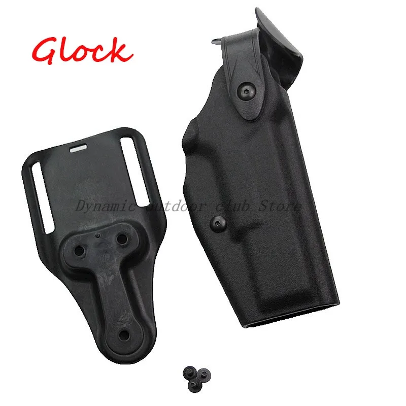 Зеленый цвет Safariland Military M9 GL17 1911 USP P226 Gun Belt Holster Gun Carry M9 Pistol Holster Tactical Gear Hunting Gun Holster - Цвет: Зеленый цвет