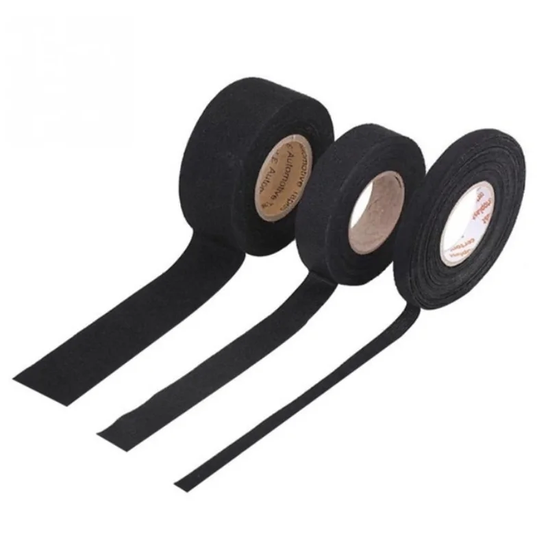 

1Roll Waterproof Repair Electrician Adhesive Tape Insulation High Temperature Resistance Black Suede Tape High Quality