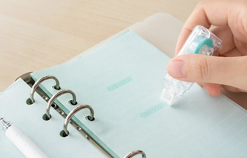 5 м Muji стильная портативная точечная Резиновая лента с двойным покрытием, декоративная Корректирующая лента, дневник, канцелярские принадлежности, школьные принадлежности