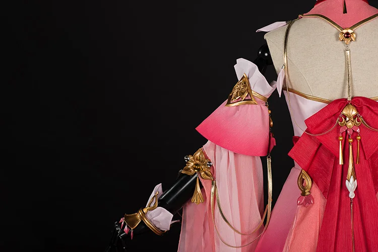 Розовая девушка Xue He Jian Wang III Лолита женский Qi Xiu группа Аниме Косплей Костюм hanfu Женский полный комплект DHL