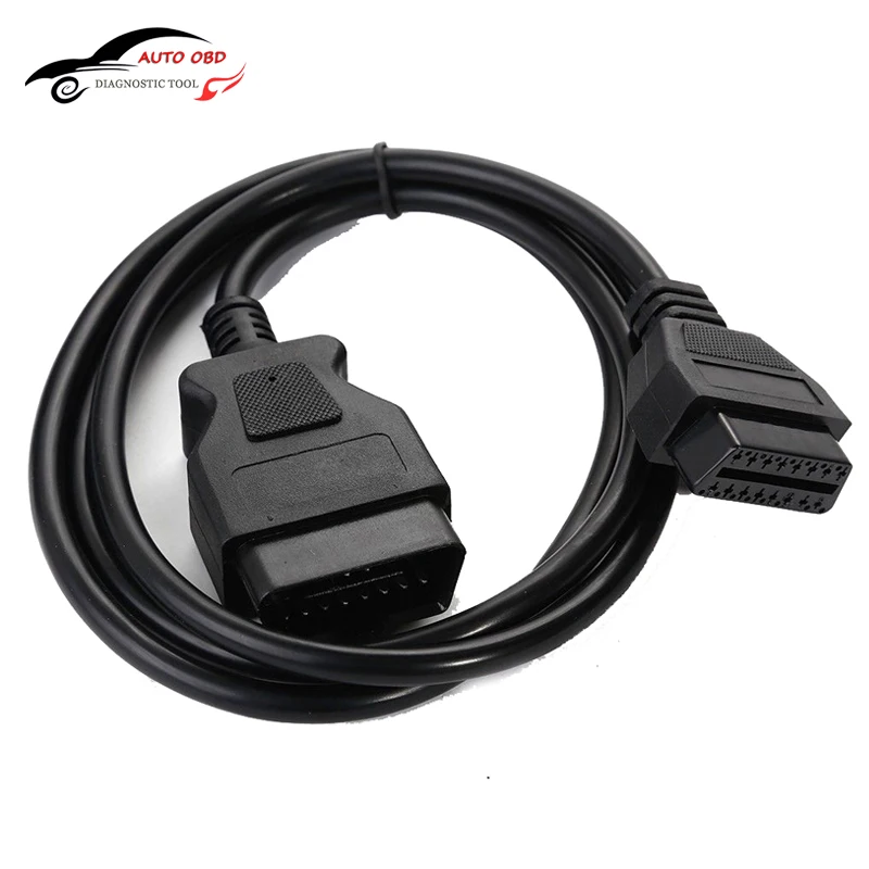 1 5 м ELM327 OBD кабель Bluetooth OBDII OBD2 Диагностический 16 контактный разъем штырь гнездо