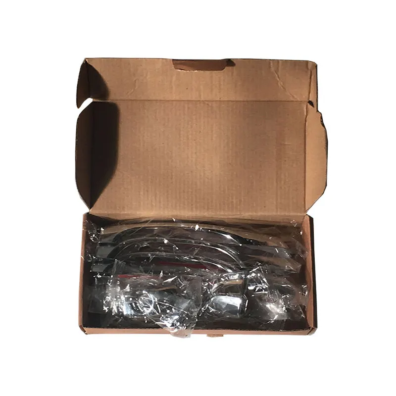 Чехлы на дверные ручки для Hyundai New Solaris 2017 2018 хромированные украшения из