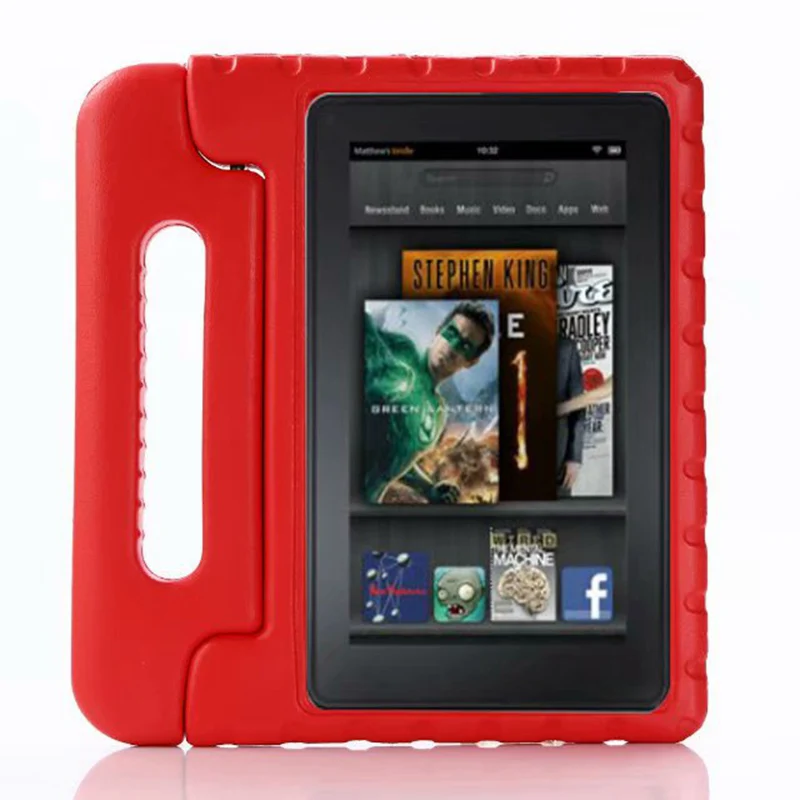 Для Amazon Kindle Fire HD 8 Детский защитный чехол для планшета Безопасный EVA резиновый чехол-подставка для Kindle Fire