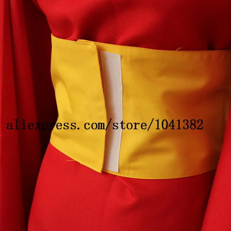 

New Free Shipping Gintama Cosplay Costume Kagura Uniform Kimono