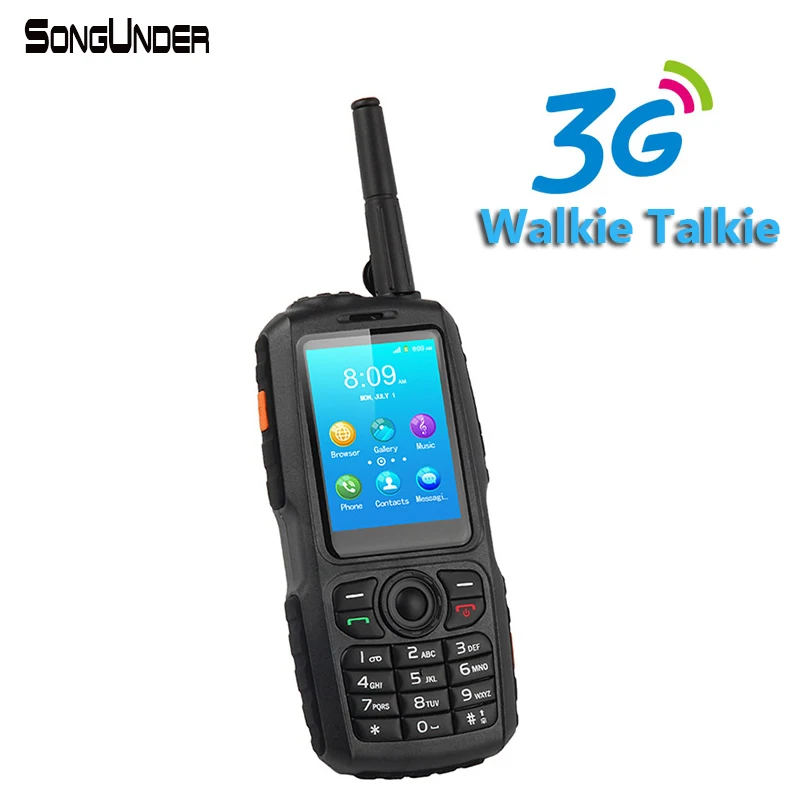 A17 Zello Walkie talkie мобильный телефон IP67 Водонепроницаемый MT6572 Android смартфон 2G/3G Dual SIM