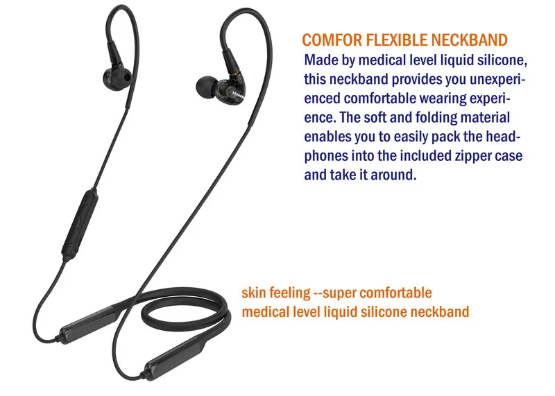 Tennmak MMCX Bluetooth беспроводной Detchable кабель для наушников Поддержка AptX для Tennmak PRO PIANO Shure SE215 SE535 SE846 UE900