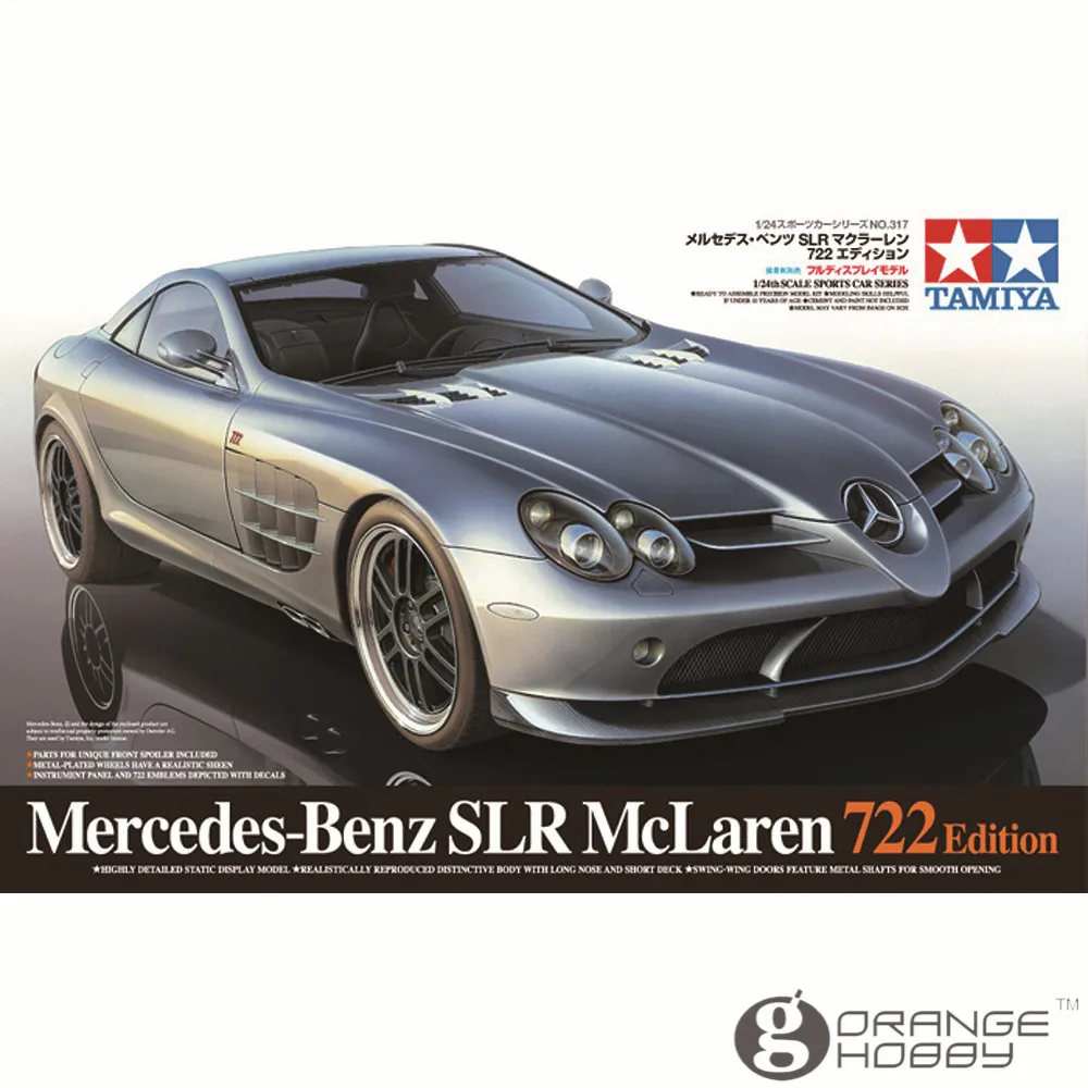 

Набор для сборки моделей автомобилей OHS Tamiya 24317 1/24 SLR 722 Edition
