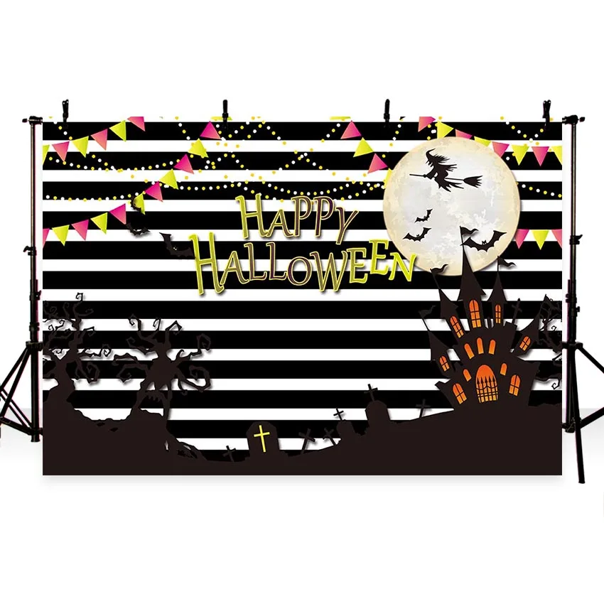 

7X5ft Happy Halloween theme photography backdrop vinyl photo background custom children photography backdrops for photo studio