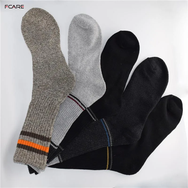 6 шт. = 3 пары мужские махровые носки|meia termica|snow socksmeias de neve |