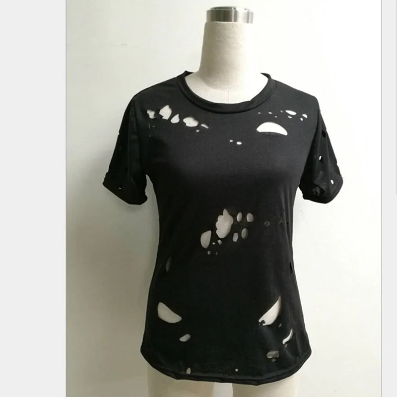 Женская футболка с коротким рукавом Повседневная Свободная однотонная белая