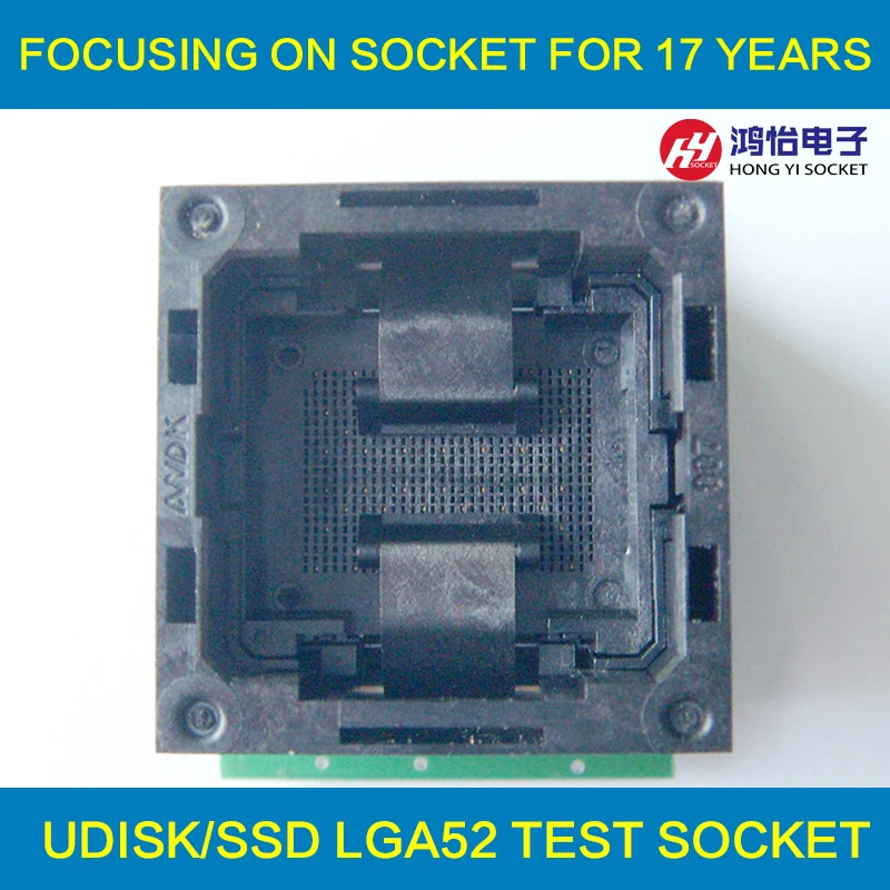 Флэш программист адаптер LGA52 к DIP48 IC тестовая розетка с платой запись в гнездо