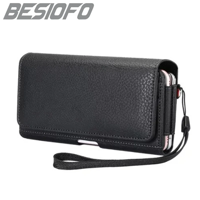 Sport Phone Bag Case For Samsung Galaxy A6 A7 A8 A9 With Belt Clip Horizontal Holster Double Pockets Magnetic Pouch Waist Cover | Мобильные