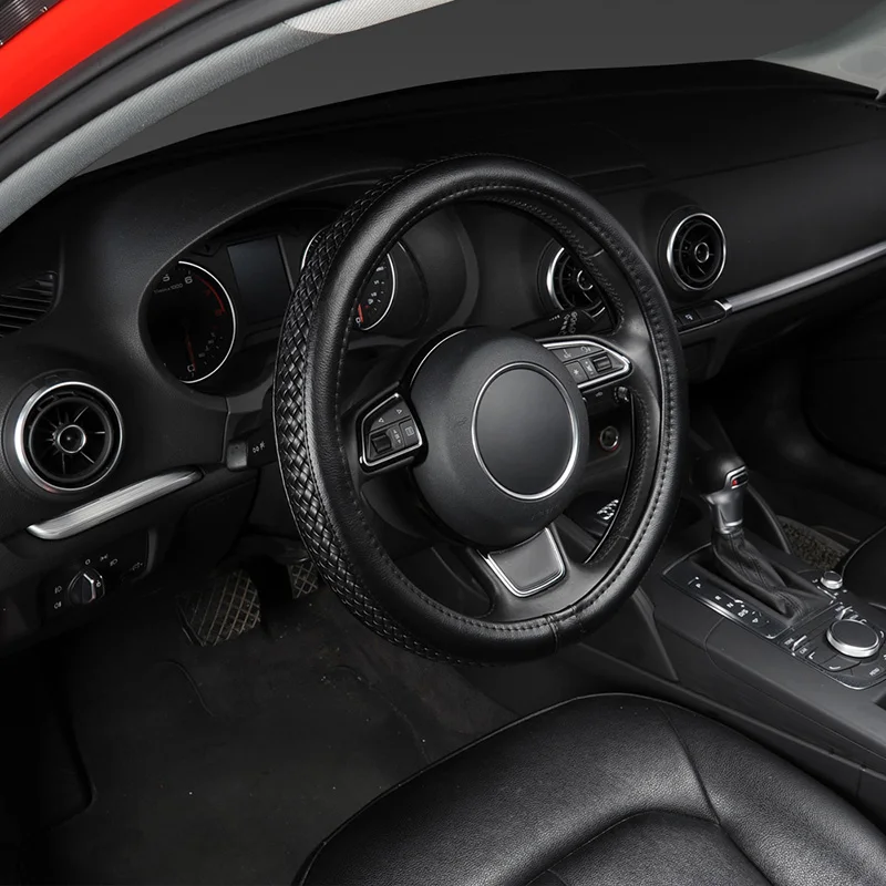 LCRTDS чехол на руль из искусственной кожи для Mitsubishi asx 2017 2018 2019 carisma colt galant grandis lancer 10 9