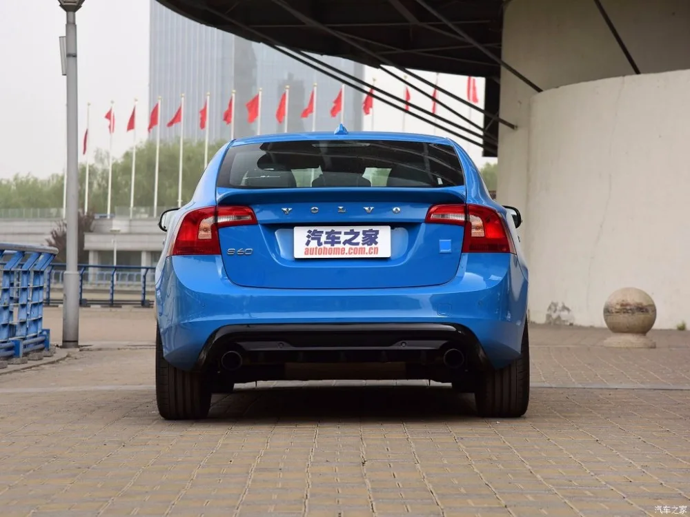 Для Volvo S60 2012- ABS спойлер из материала высокого качества любого цвета или грунтовки заднего крыла автомобиля декоративное озеленение спойлер