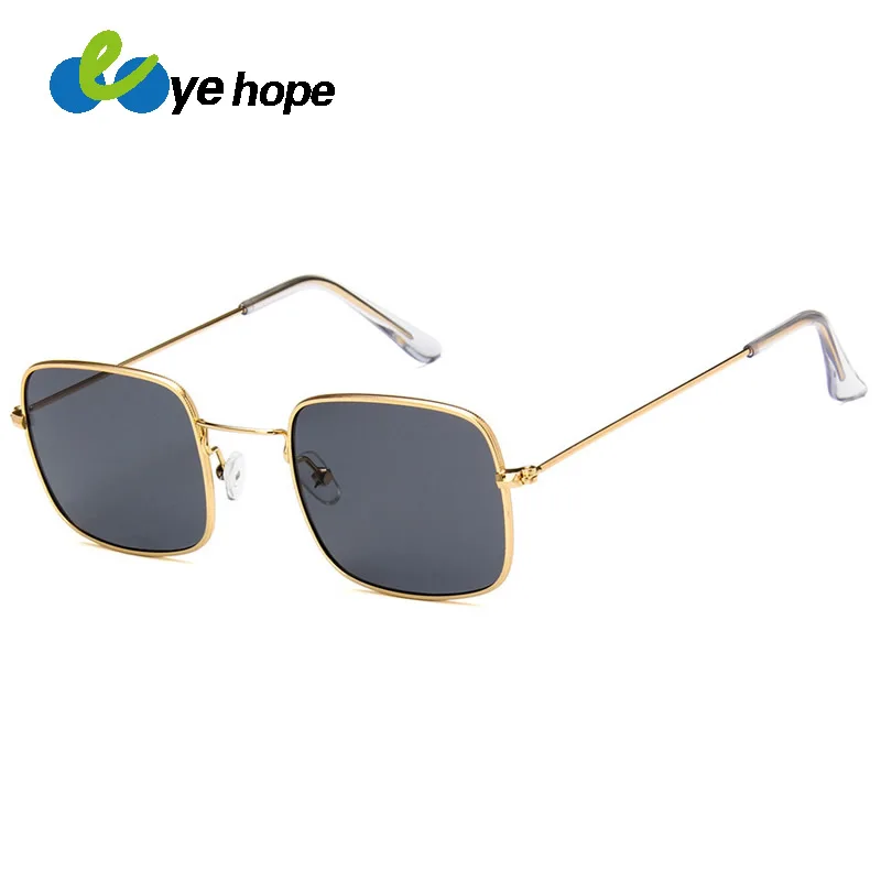 2019 новые оригинальные солнцезащитные очки ретро маленькая коробка тренд хип хоп