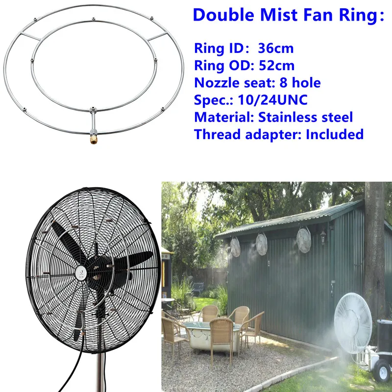Вентиляторный охладитель C190 система туманообразования двойное вентиляторное