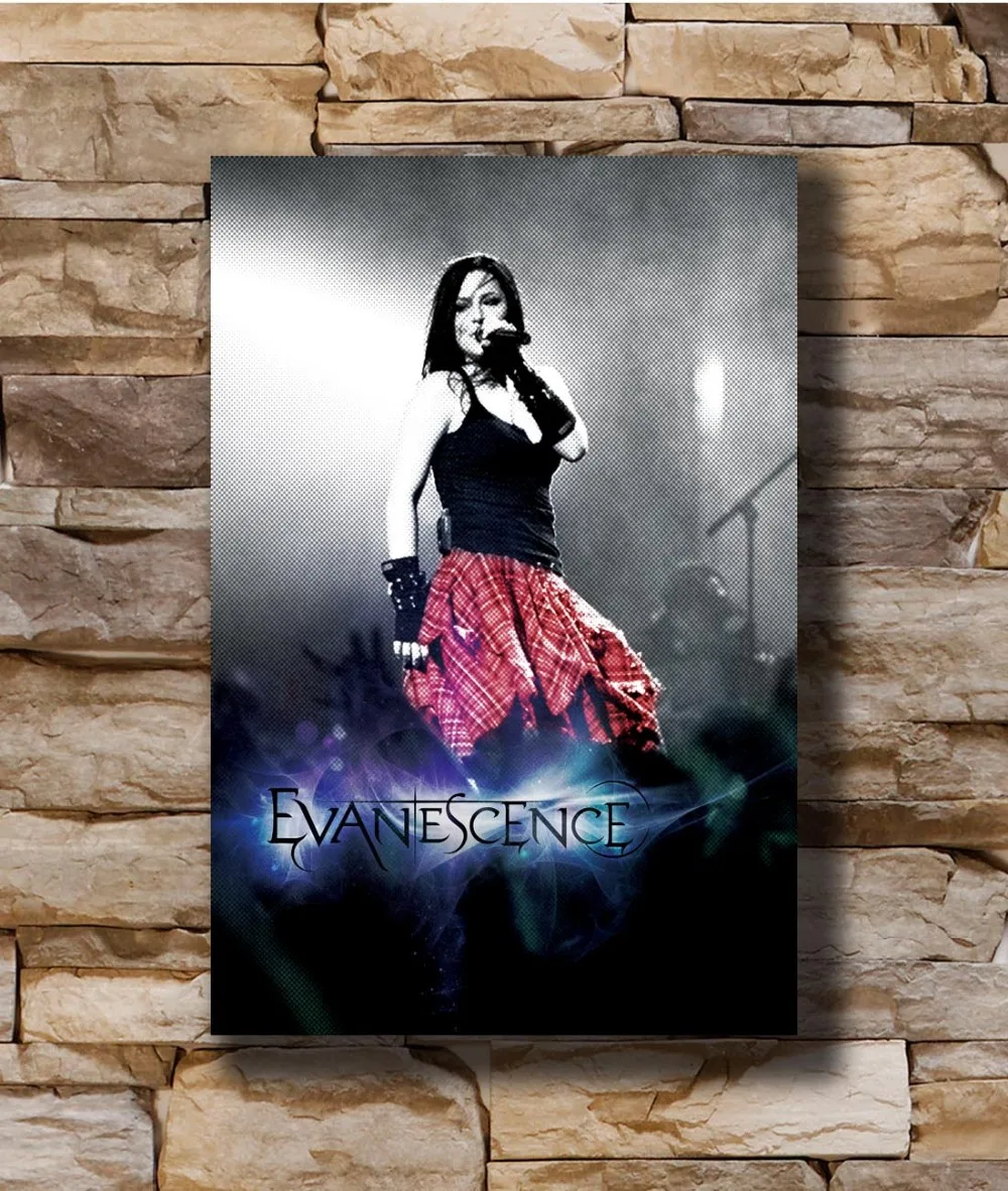 Evanescence-украшение дома плакат настенный Холст Искусство 14x21 16x24 24x36 дюймов печать G-1144