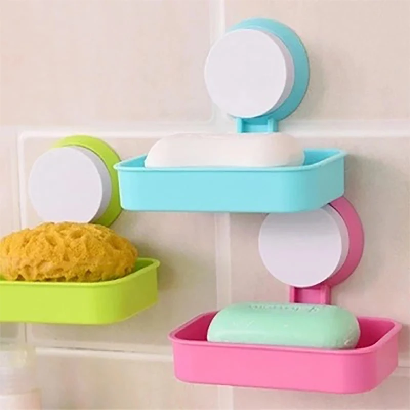 Новый мыльница сильная присоска настенный поднос держатель коробка для хранения