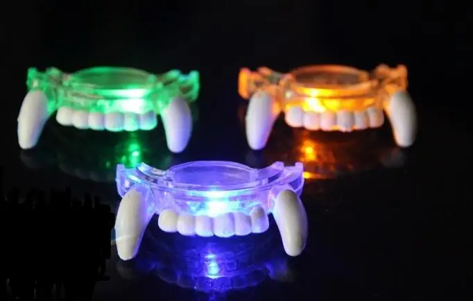 Светодиодсветодиодный подсветильник ка IF BRAND мигающие игрушки для Хэллоуина рот