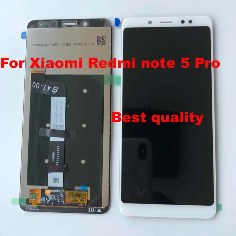 Оригинальный ЖК дисплей качества AAA с рамкой для Xiaomi Redmi Note 5 Pro сменный экран Snapdragon
