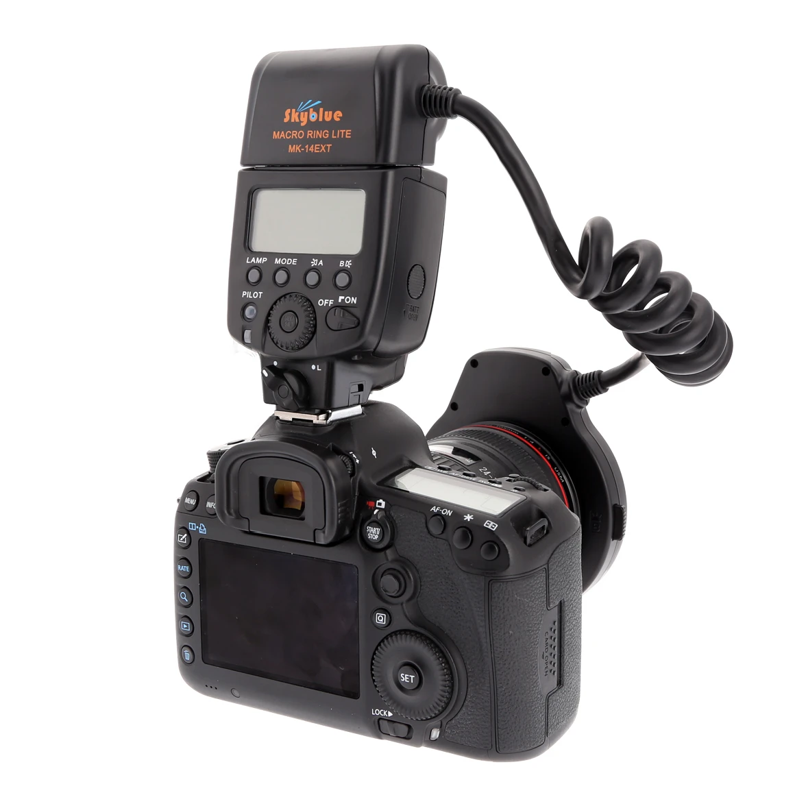 Meike MK 14EXT I TTL Macro кольцо flash AF вспомогательная лампа Speedlite для камеры