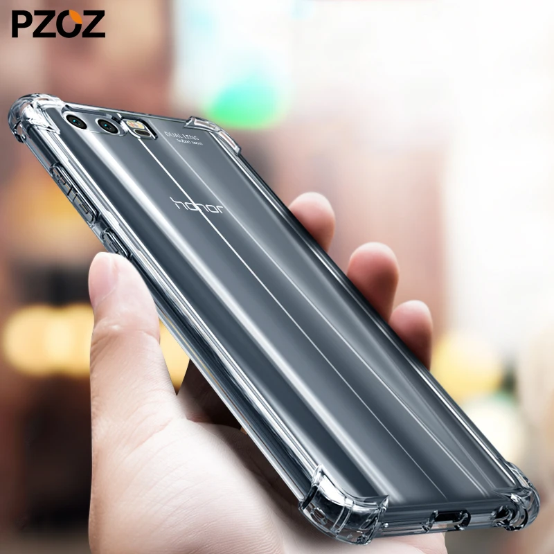 PZOZ honor 9 lite силиконовый прозрачный Футляр tpu для huawei honor 9 10 lite защитный чехол honor view 20 pro honor 9 8x max 8A