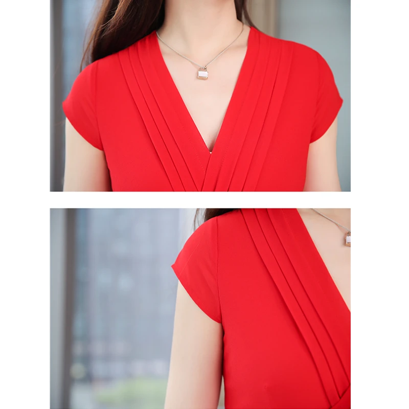 Черный Шифоновый комбинезон женские Комбинезоны 2019 новые летние модные