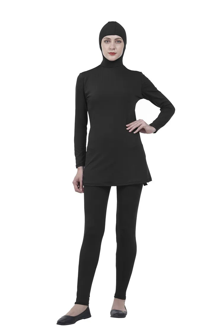 Мусульманский скромный купальник размера плюс женская пляжная одежда Burkinis