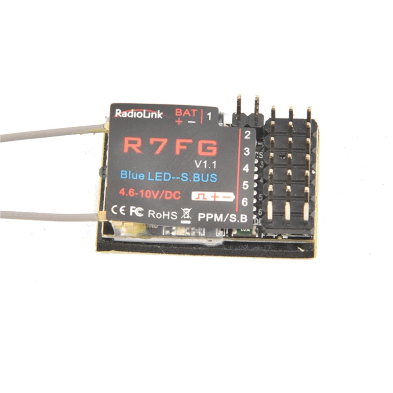 Новости Radiolink R7FG 2.4GH 7CH двойной антенный приемник 2 трёхсторонняя передача данных