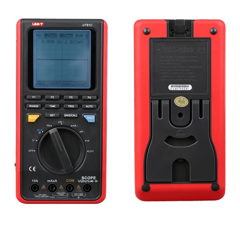 UNI-T UT81B UT81C ЖК-дисплей Ручной цифровой мультиметр w/USB/ЖК-дисплей метр тестер