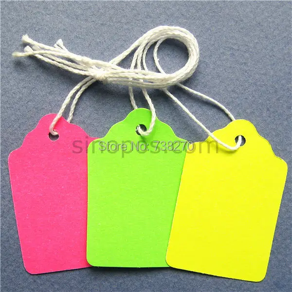 Готовые пустые ценники rainbow asst. Бирка для упаковки бирка подарков товаров в